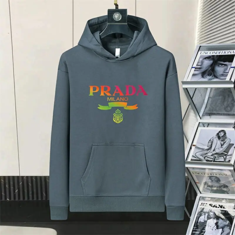 prada sweatshirt manches longues pour homme s_1240b97